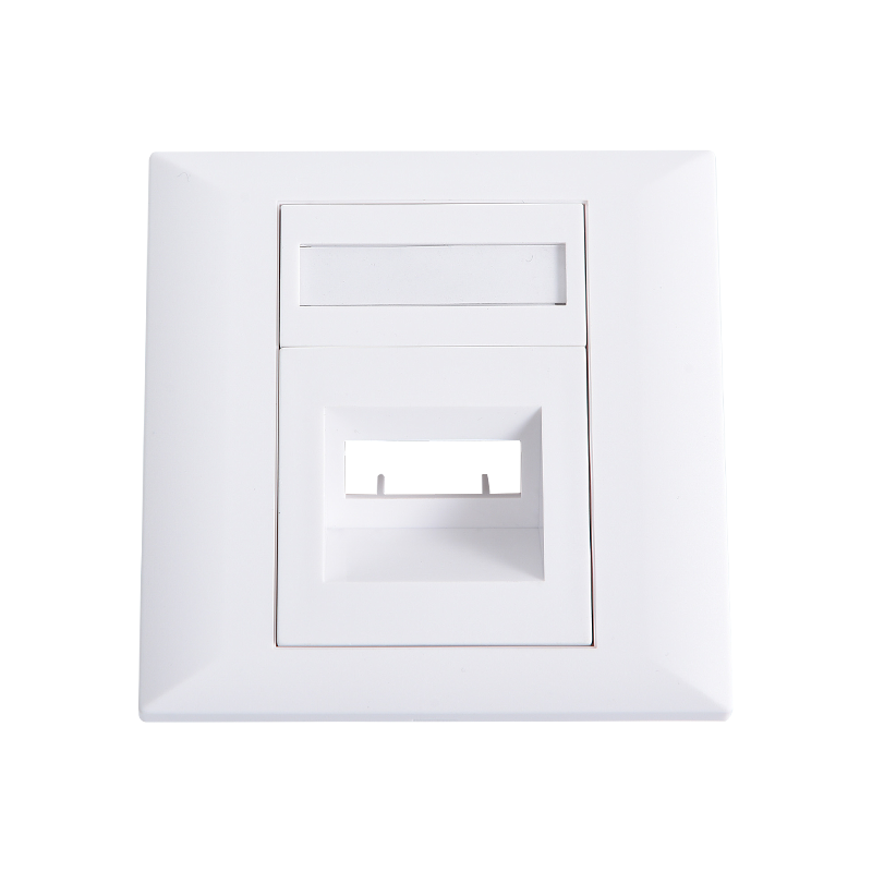 SMT-4307SC-2P 86 Type flat frontplate Fit for SC-kontakten, 2 porter