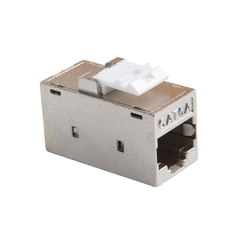 SMT-1024T8C6A-FTP Shielded Cat6a Inline Coupler