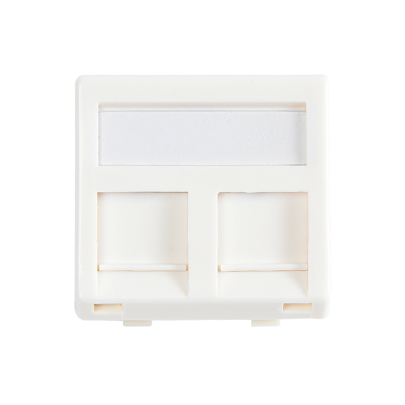 SMT-4312-45-2P 2 Portene 45 ° Faceplate 45*45mm